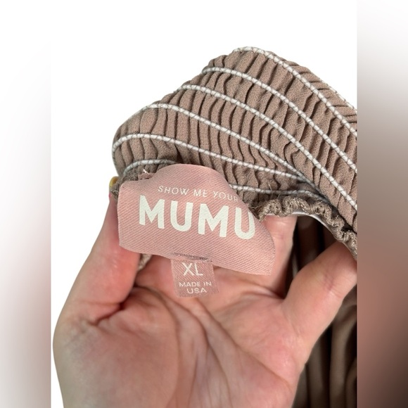 Show Me Your MuMu Claire Midi Dress size XL - Picture 9 of 11